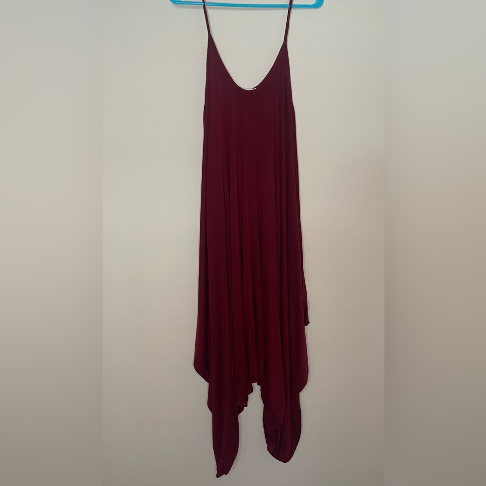 Love in Rich Burgundy Dress - Picture 3 of 3